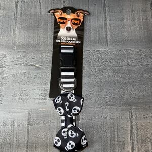 Party Dog Medium Skulls Halloween Dog Collar 🎃👻💀